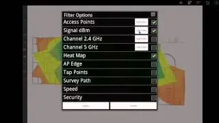 Wolf WiFi Pro 1.3 for Android - Mobile Site survey, WiFi Analyzer and Heatmapper