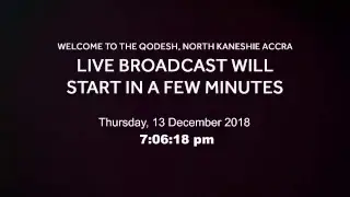 The Qodesh Live Stream