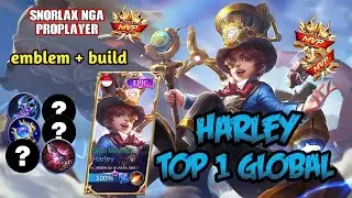 Brutal Harley Mid Lane Best build 2021!! - Top 1 Global Harley by SNORLAX NGA | Mobile Legends