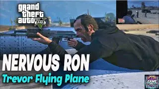 Mission nervous Ron #gta #gtaonline #gta5 #trevor #enjoy #plane #funny