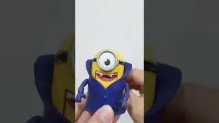 asmr Happy Meal Mcdonald's Minion Dracula  #asmr #satisfying #toys #happymeal #minions