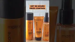 Bye Bye Frizz! Matrix Opti.Care Review & Demo | 96-Hour Smooth Hair #ad #haircare