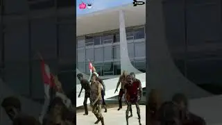 MEME POL (Bolsonaro salvo dos zumbis!) #Shorts