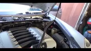 Wasser im Auto? Feuchtigkeit im Innenraum L&ouml;sung! Alle Abl&auml;ufe reinigen (Fortsetzung) Porsche Cayenn
