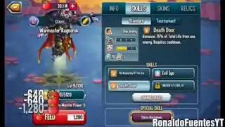 Monster Legends War Master Ragnarok lvl 1-100