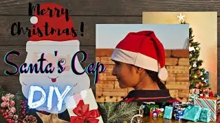 How to make Santa cap at home | diy Santa hat out of old t shirts