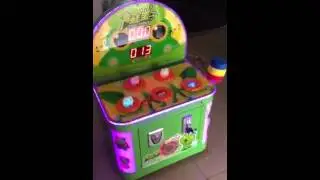 crazy frog hit hammer redemption game machine(sales@hominggame.com)