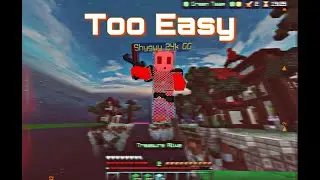 Minecraft Player WINS a game of the HIVE TREASURE wars in 2 minutes! (World record?)
