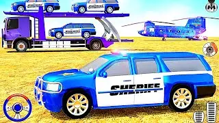 Offroad Police Transporter Truck 2020-Police Truck Car Games Simulator -Best Android IOS Gameplay