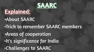 South Asian Association for Regional Cooperation | SAARC | Notes on SAARC