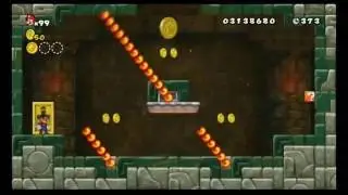 [New Super Mario Bros. Wii] WORLD 8-Tower Walkthrough (All Star Coins)