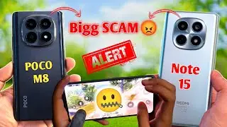 REDMI NOTE 15 Vs POCO M8🥵 | कौन सा है buget king 👑 ? BGMI TEST KESA HE 🤫
