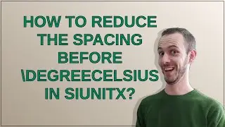 Tex: How to reduce the spacing before degreeCelsius in siunitx?