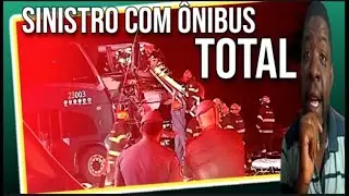 Grave acidente com &ocirc;nibus da TOTAL na Rodovia Raposo Tavares