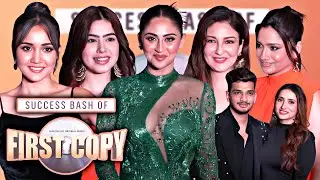 WOW! TV BEAUTIES Stars Shine at 'First Copy' Success Bash!✨🔥
