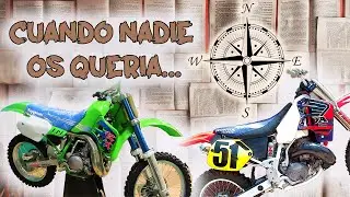 Cuando en ZAMBRANA nadie quer&iacute;a una KAWASAKI KX 500 ni HONDA CR 500!!! (de LOCOS🤦&zwj;♂️)