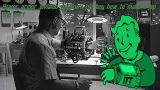 armored pipboy for advanced t51 b and enclave armor