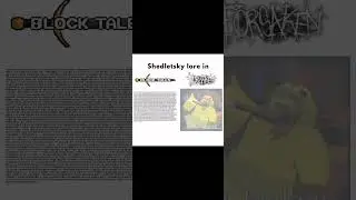 Shedletsky idk | Credits: ​⁠@eocroblox  I think | #shedletsky #forsaken #blocktales #abcforkids