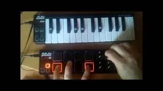 Maltar Jurica - Akai LPD8 live recording