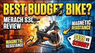 Обзор магнитного велотренажера Merach S38 | Лучший бюджетный стационарный велотренажер для домашн...