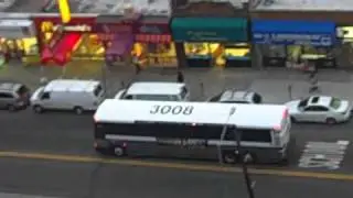 MTA bus: MCID4500 crusier # 3008 on QM11 w/ H07NG* 4508 on Q72