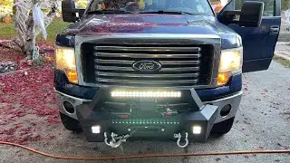 Putting Together NEW ROUGH COUNTRY EXO WINCH MOUNT #roughcountry #mainebornredneck #newwinch
