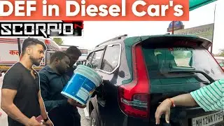 DEF in Diesel Cars Adblue | Scorpio N , fortuner ,Thar mahindra XUV 700 | How to fill DEF in Car.