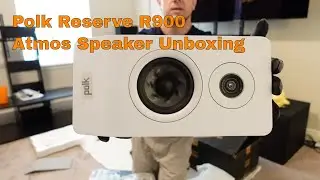 Polk Reserve R900 Height Speakers | Dolby Atmos DTS x | Unboxing and Thoughts | Home Theater