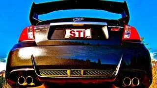 Manual Shifting Subaru wrx sti pov spotted covette RevMatching led garage