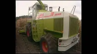 Claas Jaguar 600 MEGA promotional clip from 1987