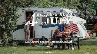 4th of July LARP - trailer park in Poland