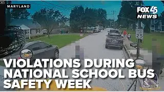 Police post video of violations during National School Bus Safety Week