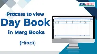 Process to view Day Book [Hindi] | Marg Books ONLINE Accounting Software