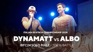 DYNAMATT vs ALBO | IBF CHAMPIONSHIP 2024 | SOLO MALE | Top 16