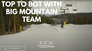Ripping a Top to Bottom at @WPResort  the @competitioncenter4089 Big Mountain Team!