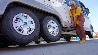 E+P Hydraulics | Demonstration hydraulischer Hubstützen mit max. Hubhöhe | www.auto-pries.de