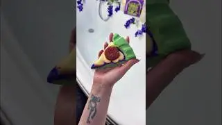 Peace, Love and Pizza #bathbomb from @LUSH x Teenage Mutant Ninja Turtles🍕✌🏻#lush #lushcommunity