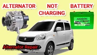 ALTERNATOR NOT CHARGING BATTERY, ALTERNATOR REPAIR