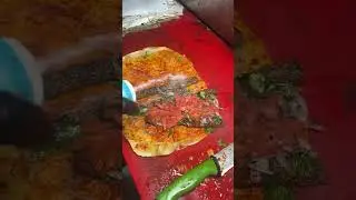 Middle Eastern Magic - Shawarma Flatbread Wrap! #foodie #food #streetfood #wrap #foodporn #delicious