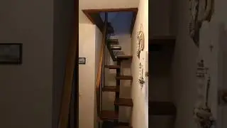 Richtig  steile Treppe 😱