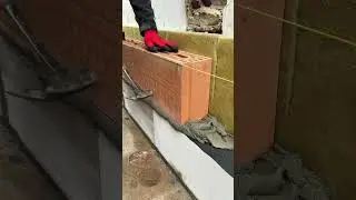 Laying the first row snelbouw