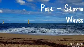 Real Ocean Ambience | 8 Hours of Post-Storm Waves for Sleep, Relaxation & Focus