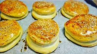 How to make homemade hamburger-Mcdonald's burgers-The best burger buns recipe-Homemade burger buns