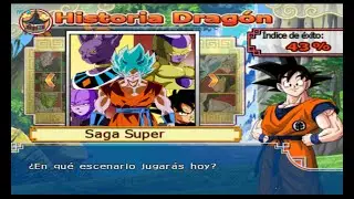 MODO HISTORIA SAGA SUPER {EL DIOS DE LA DESTRUCION} (DBZ BUDOKAI TENKAICHI 3)