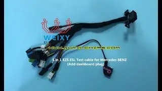 5 in 1 EZS ESL Test cable for Mercedes BENZ (Add dashboard plug)