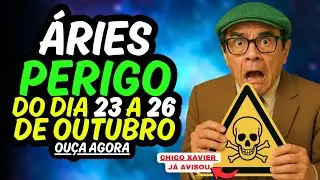 Chico Xavier para ARIANOS♈ PERIGO DOS DIAS 23 A 26 DE OUTUBRO #signos #chicoxavier #aries #arianos
