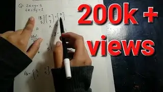 Cramer's Rule Matrices in Urdu