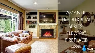 Amantii: Traditional Series Electric Fireplace