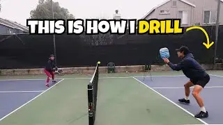 FULL Un-edited Training Session | Part 1 - Backhand Dinking | | ft. Annie Tichenor!