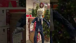 ❄️🎄6ft Animated Jack Frost Home Depot Christmas 2023! #christmas2023 #jackfrost #homedepot